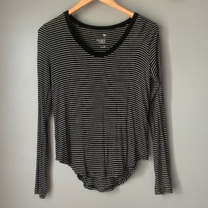 65% off Striped Long Sleeved Top